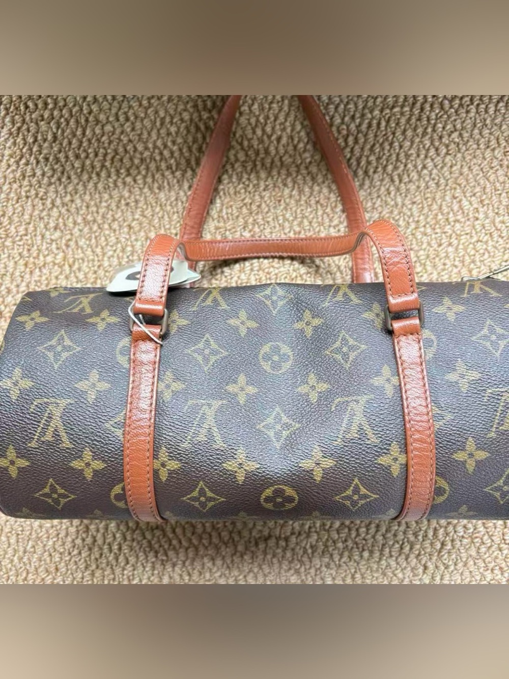 1987 Louis Vuitton Classic Brown Monogram Canvas Shoulder Bag